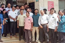 അഭിഭാഷകരുടെ പ്രതിഷേധ സമരം
