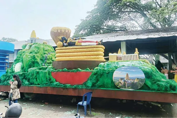 ജംബു സവാരി: കേരളത്തിൽനിന്നുള്ള നിശ്ചലദൃശ്യവും
