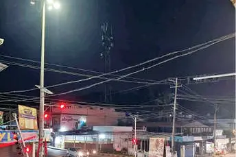 പന്നിത്തടം കവലയിലെ ഹൈമാസ്റ്റ് ലൈറ്റ് തെളിഞ്ഞു