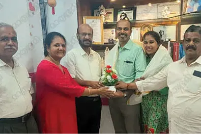 പോരൂർ എൻ.എസ്.എസ്. ഡോ. അരുണിനെ ആദരിച്ചു