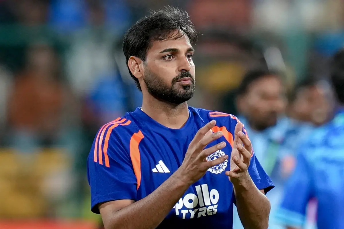 File: India's Bhuvneshwar Kumar | Photo: PTI