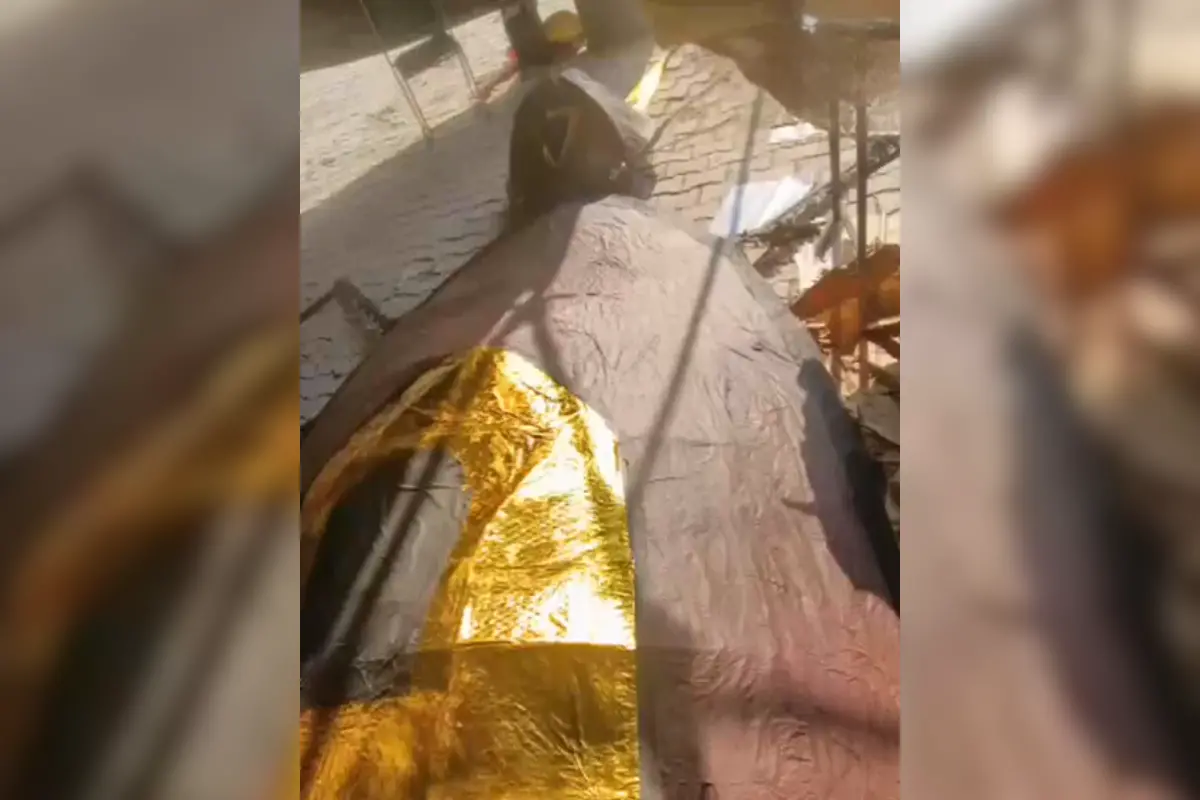 Screengrab from the video