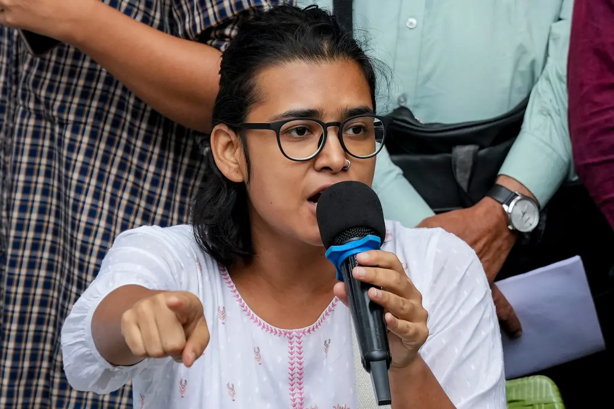 File: AISA President Neha Bora | Photo: PTI