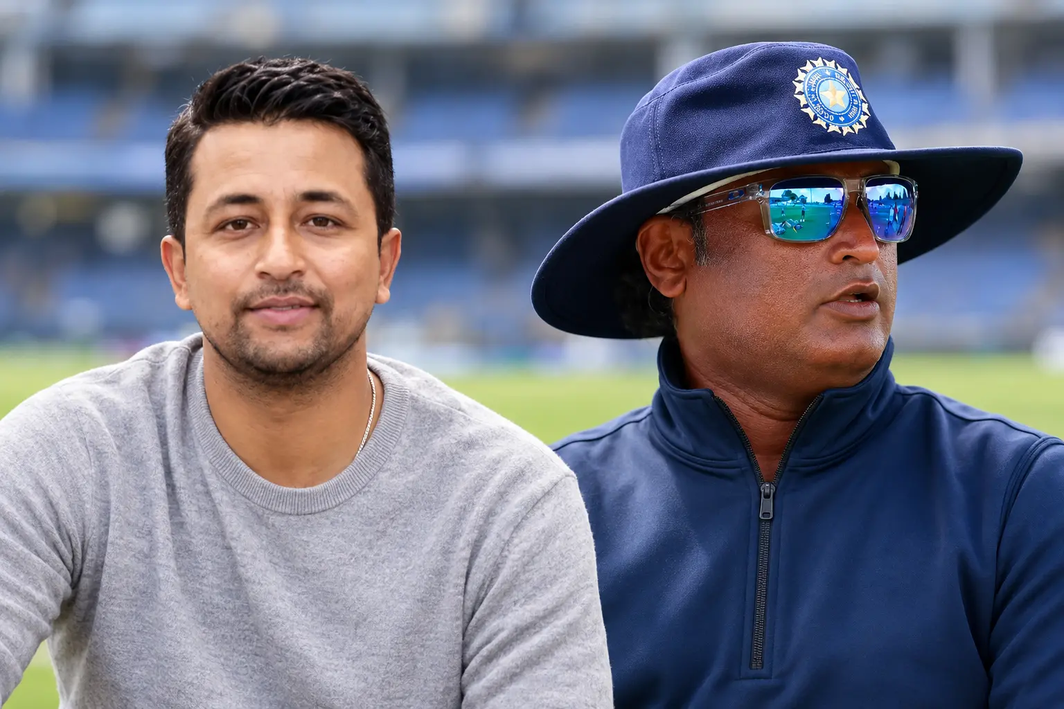 Former India spinners Ramesh Powar (Right) and Pragyan Ojha are set to take on new responsibilities in the BCCI's senior men's selection committee.