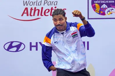 Nishad Kumar leaps to gold with 7.11m jump on Asian Para Games debut