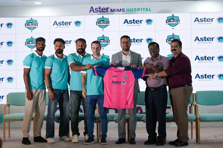 സ്തനാർബുദ ബോധവത്കരണത്തിന് തുടക്കമിട്ട് കാലിക്കറ്റ് എഫ്.സി; പ്രത്യേക 'പിങ്ക് ജേഴ്സി' പുറത്തിറക്കി