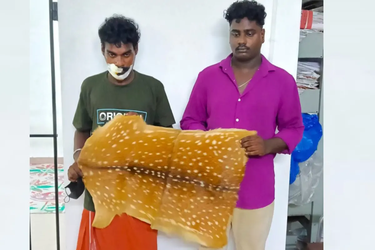 Gokul and Ananthu, who were arrested.