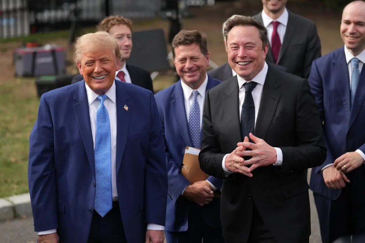 Donald Trump and Elon Musk