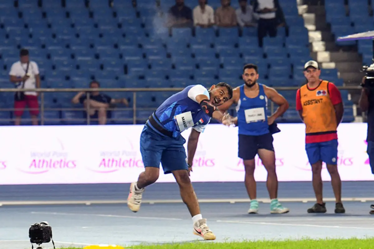 Indian para-athlete Manjeet | Photo: ANI