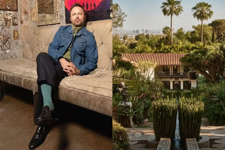 Aaron Paul aka Jesse Pinkman sells LA mansion for $7.495 million after moving to Paris