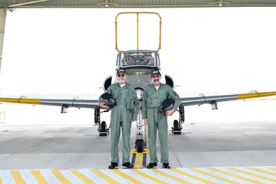 Full circle in the sky: IAF Chief AP Singh’s final sortie with the instructor who taught him to fly