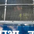 Cockroach Janta Party (CJP) co-convenors Saurav Das (unseen) and Ashutosh Ranka appear before the Mandir Marg Police Station for the bail hearing