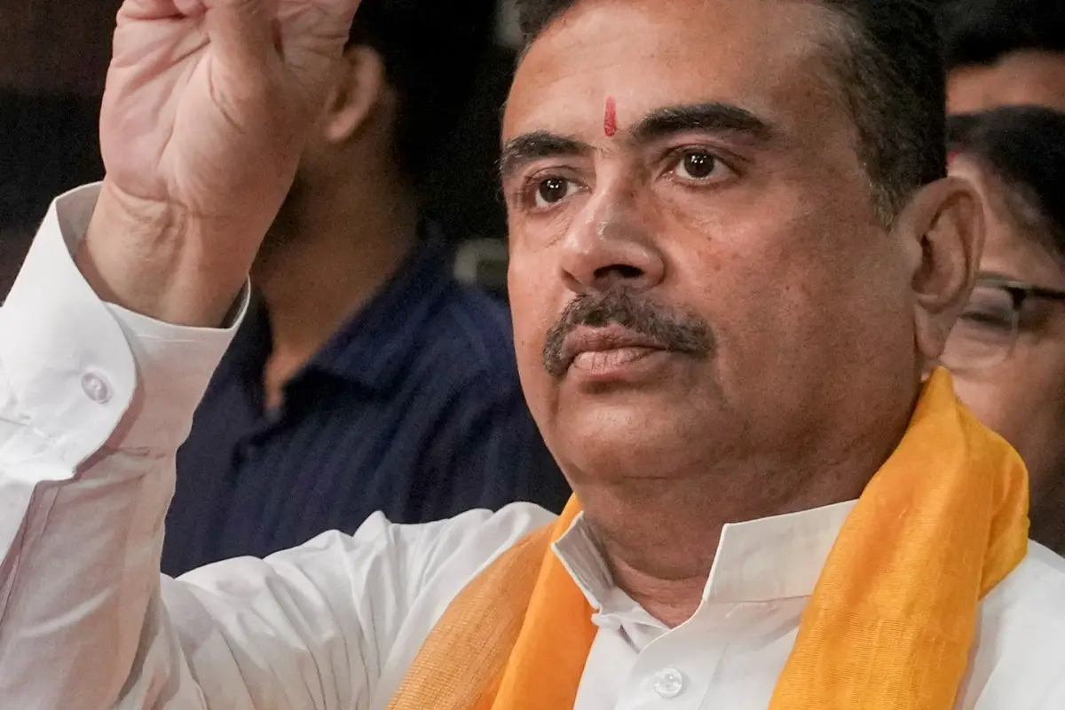 West Bengal Chief Minister Suvendu Adhikari. (PTI Photo/Manvender Vashist Lav)