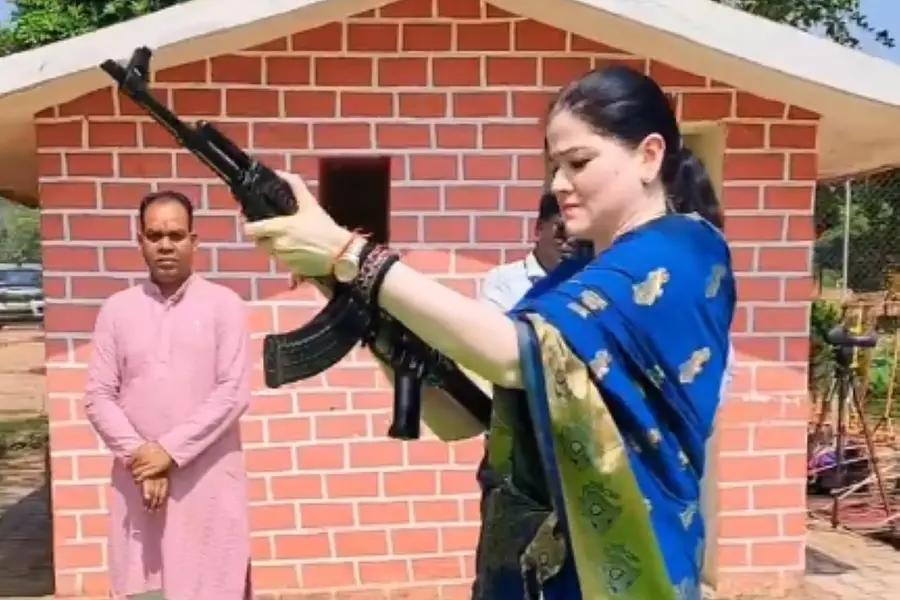 Who is Ankita Sharma? ‘Lady Singham’ faces backlash over AK-47 firing video on Dussehra | WATCH