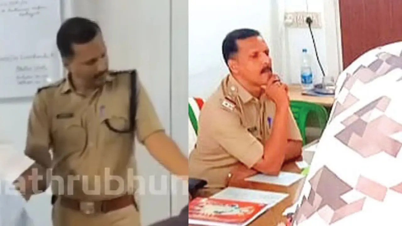 വൈക്കം സി.ഐ. ഷമീർഖാൻ വിജിലൻസിന്റെ പരിശോധനയ്ക്കിടെ
