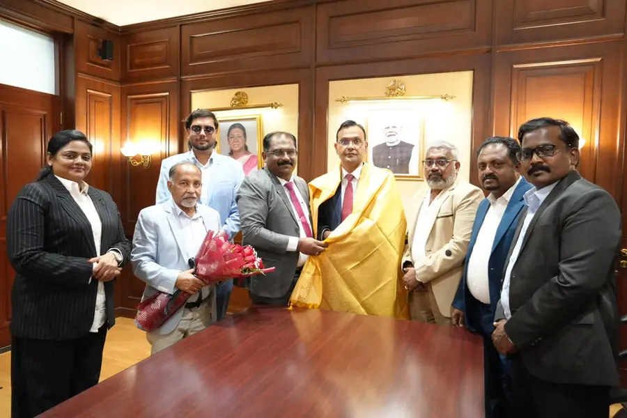ഭാരതി തമിഴ് സംഘം ഭാരവാഹികൾ ഇന്ത്യൻ അംബാസഡറുമായി കൂടിക്കാഴ്ച നടത്തി