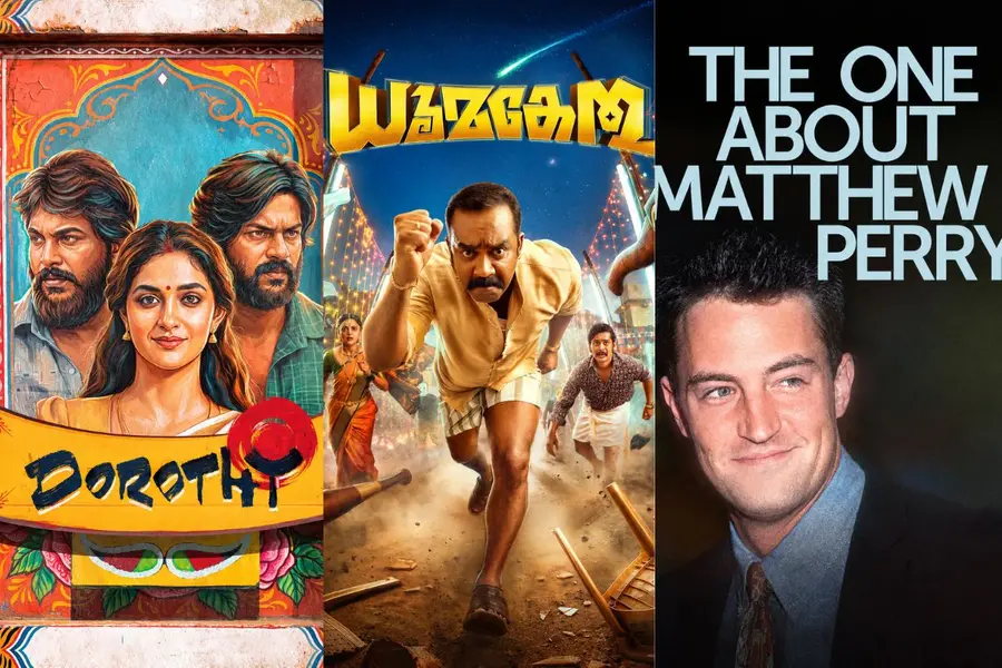 OTT releases this week: Dorothy, Dhoomakethu, The One About Matthew Perry, and more