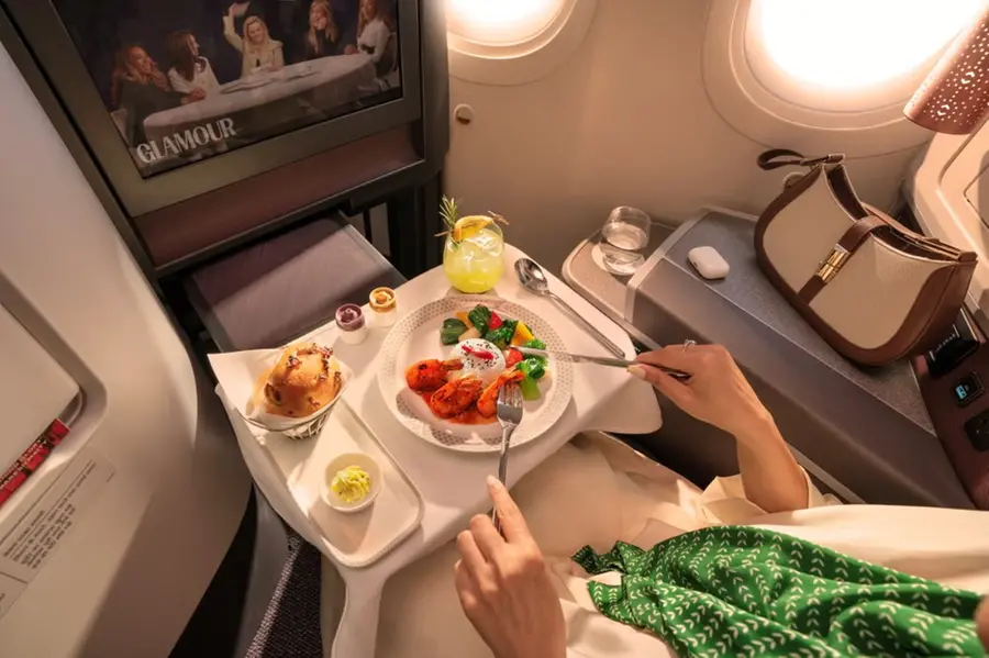 Air India is adding a touch of restaurant-style elegance to its Business Class dining experience on long-haul international flights