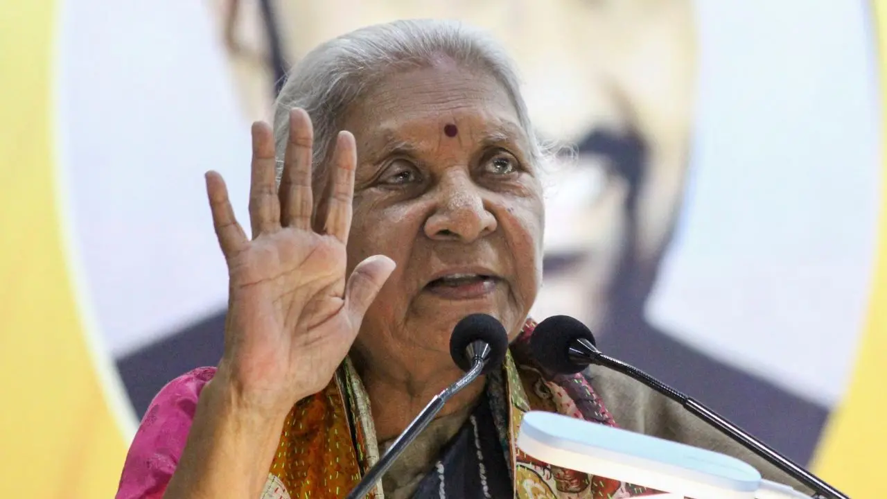 ഉത്തര്പ്രദേശ് ഗവര്ണര് ആനന്ദിബെന് പട്ടേല് | Photo: PTI