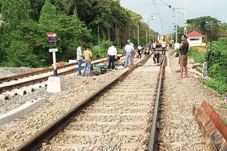 മേലാറ്റൂർ ക്രോസിങ്സ്റ്റേഷൻ നിർമാണം അന്തിമഘട്ടത്തിൽ