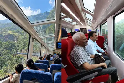 Kerala-bound train’s scenic Vistadome coach draws rush; 100% bookings for 2 months | WATCH