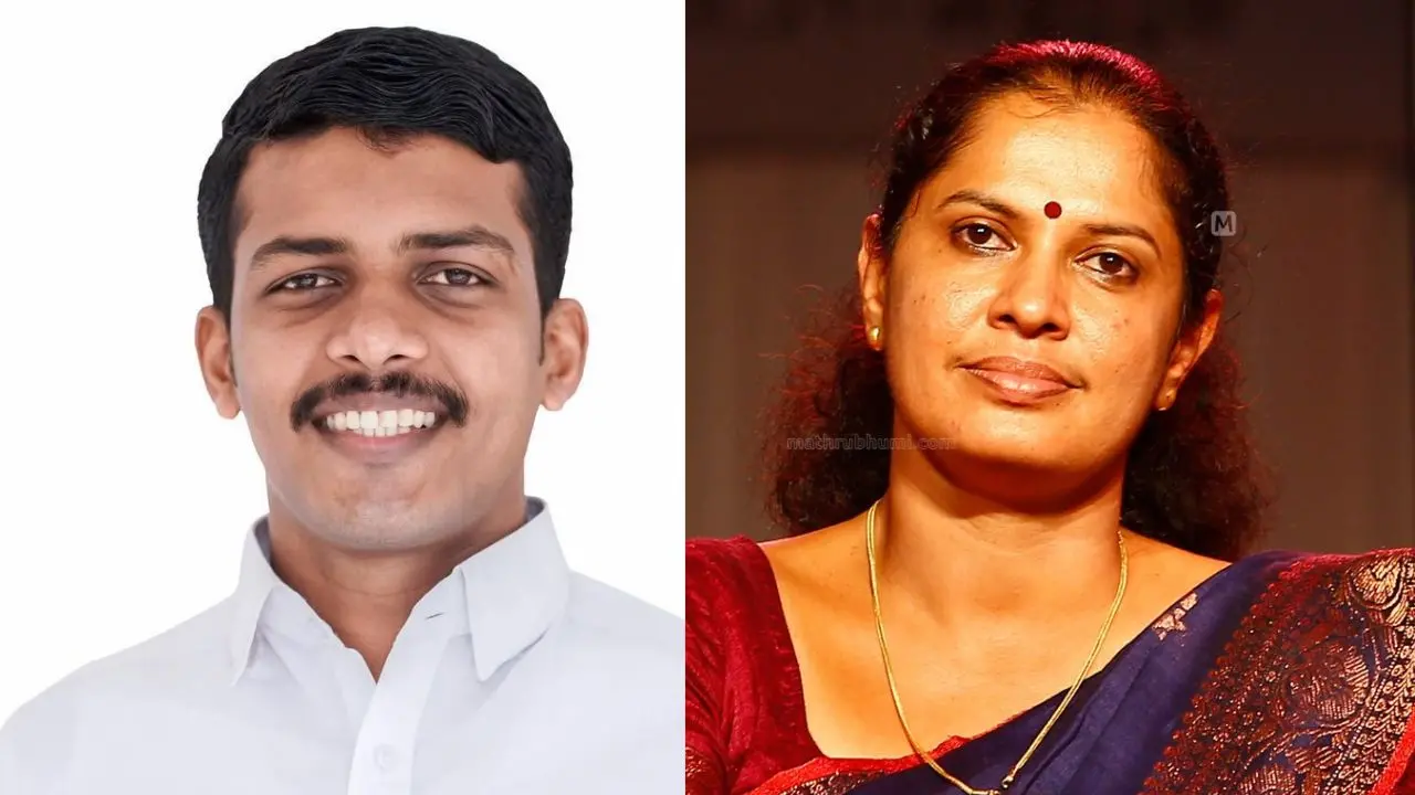 മുഹമ്മദ് ഷമ്മാസ് | Image credit: Muhammed Shammas FB | പി.പി. ദിവ്യ | ചിത്രം: ലതീഷ് പൂവത്തൂർ, മാതൃഭൂമി