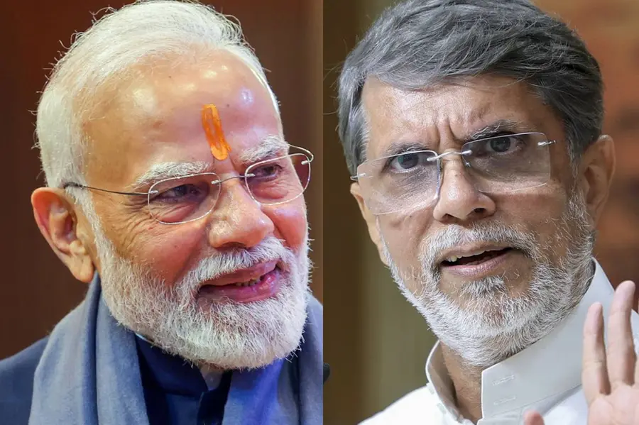 56 ഇഞ്ചുള്ള കളിപ്പാട്ടം, അതിന്റെ കീ ചൈനയുടെ കൈവശം-ITBP മേധാവിയുടെ പരാമർശത്തിൽ മോദിയെ പരിഹസിച്ച് കോൺഗ്രസ്