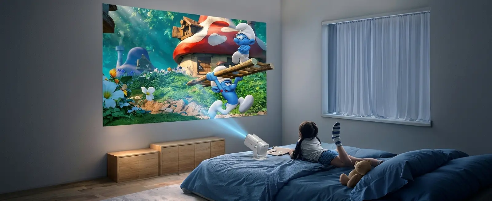 Bring theater home with the best native 1080p HD projectors on Amazon | Photo: Amazon
