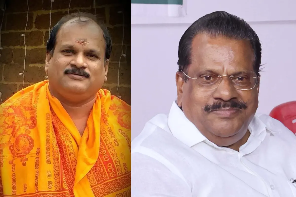 ഇ.പി. ശ്യാംജിത്ത്, ഇ.പി. ജയരാജൻ | Photo: facebook.com/shyamjith.ep, മാതൃഭൂമി