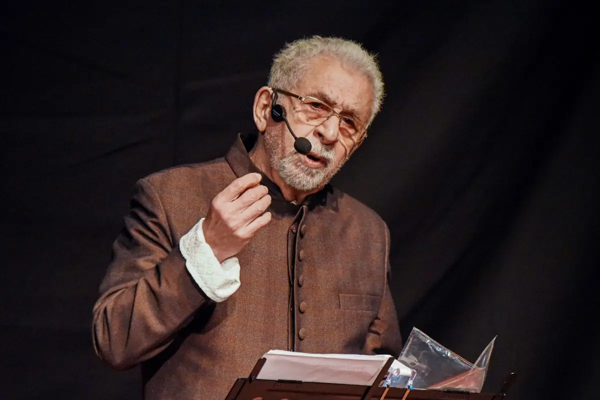 Bollywood actor Naseeruddin Shah (Photo: PTI)