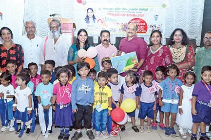 നഴ്സറി-അങ്കണവാടി കുട്ടികൾക്കായി 'വർണോത്സവം' സംഘടിപ്പിച്ചു