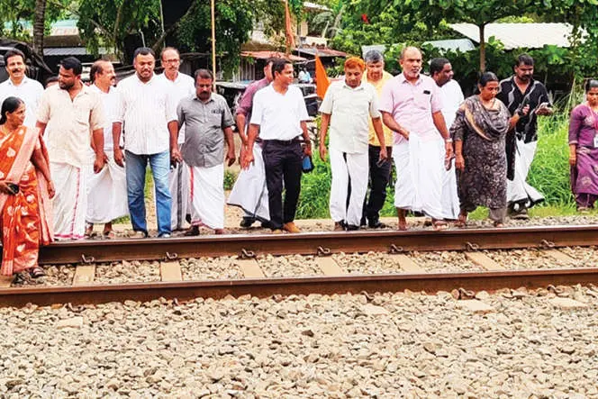 വട്ടത്താണി റെയിൽവേ മേൽപ്പാലം: സാധ്യതാപഠനം തുടങ്ങി