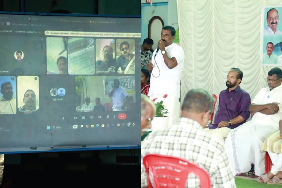 തേവലക്കര കോയിവിള 17-ാംവാര്ഡിലെ ഗ്രാമസഭയിൽനിന്ന്, ഓണ്ലൈനിലൂടെ ഗ്രാമസഭയില് പങ്കെടുത്തവര്