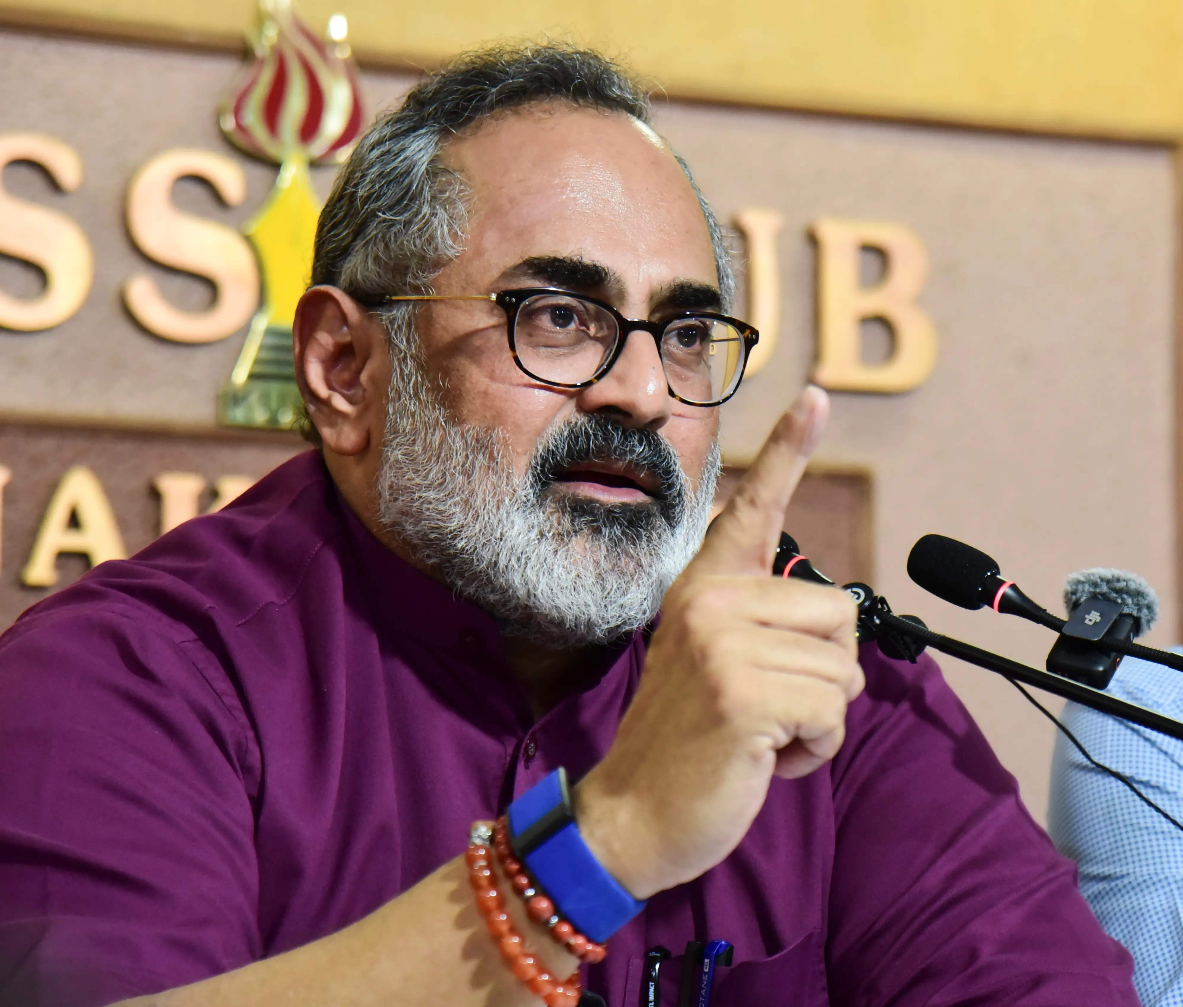 Kerala BJP President Rajeev Chandrasekhar | Photo: PTI