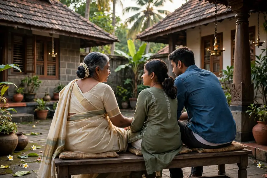 A Kerala mother reunited with her two grown-up children after 13 years, following a police search in a long-pending case