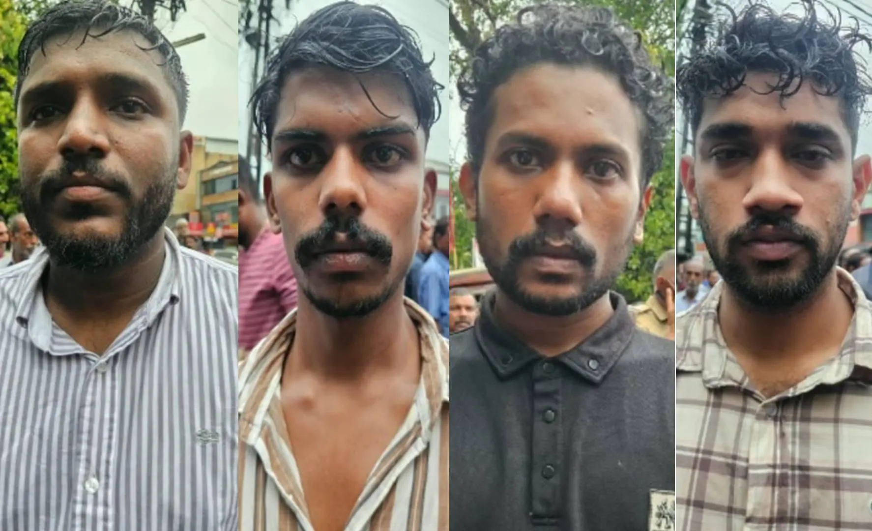 അറസ്റ്റിലായ പ്രതികൾ