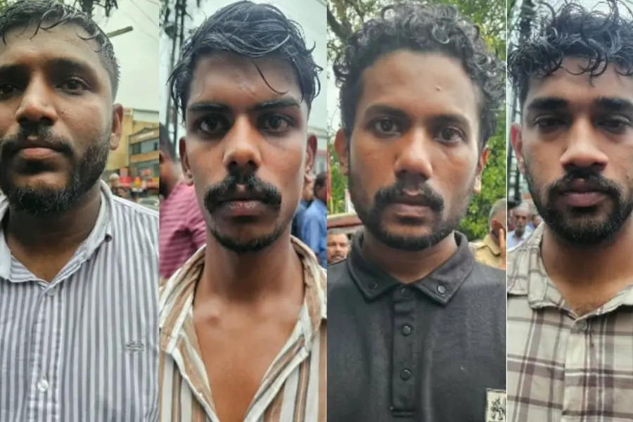 ട്രോളിബാഗിൽ 36 കിലോ കഞ്ചാവ്, ബെംഗളൂരുവിൽനിന്ന് രാവിലെ കോട്ടയത്തെത്തി; നാലുപേർ അറസ്റ്റിൽ
