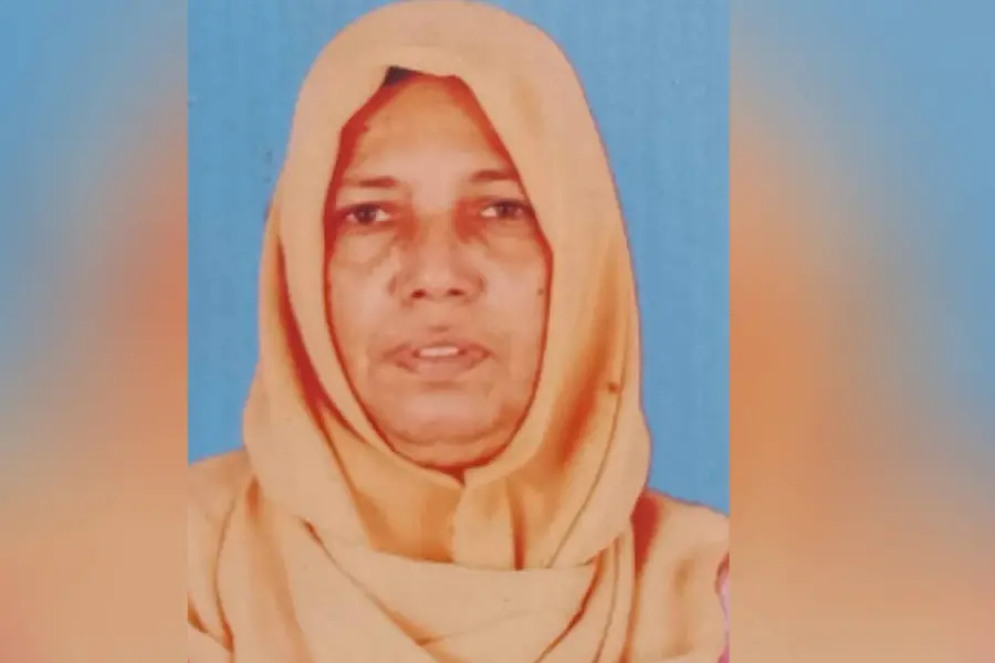 വി. വസീഫിന്റെ മാതാവ് വഹീദ അന്തരിച്ചു