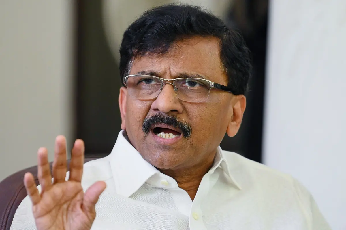 Shiv Sena (UBT) MP Sanjay Raut. (ANI Photo/Amit)