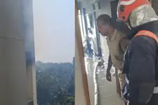 കണ്ണൂരിൽ ഫ്ളാറ്റിന്റെ ഒൻപതാം നിലയിൽ തീപ്പിടിത്തം; രക്ഷാപ്രവർത്തനം തുടരുന്നു