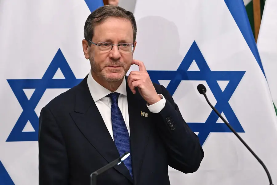 Israeli President Isaac Herzog