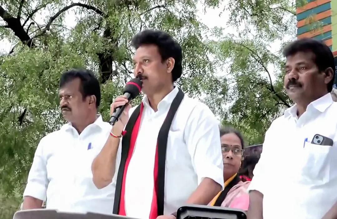 Former Tamil Nadu Minister for School Education Anbil Mahesh Poyyamozhi.| File image: PTI