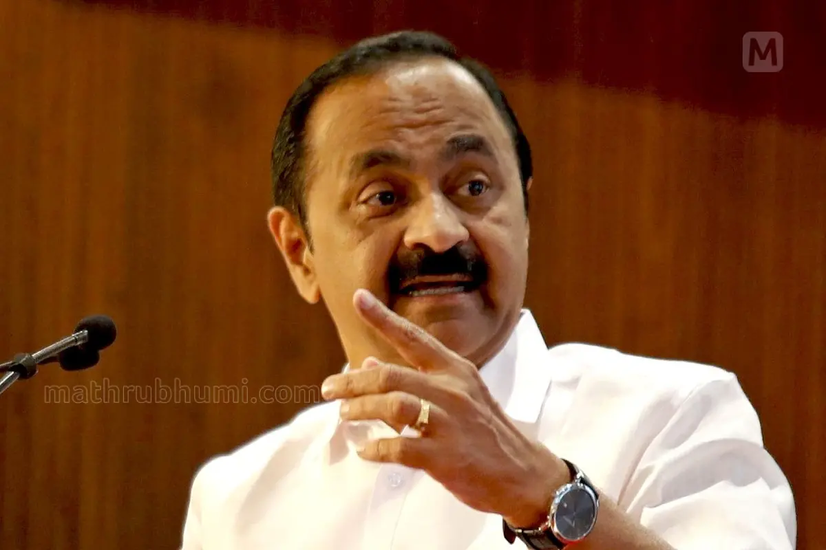മുഖ്യമന്ത്രി വി.ഡി. സതീശൻ | ചിത്രം: മാതൃഭൂമി