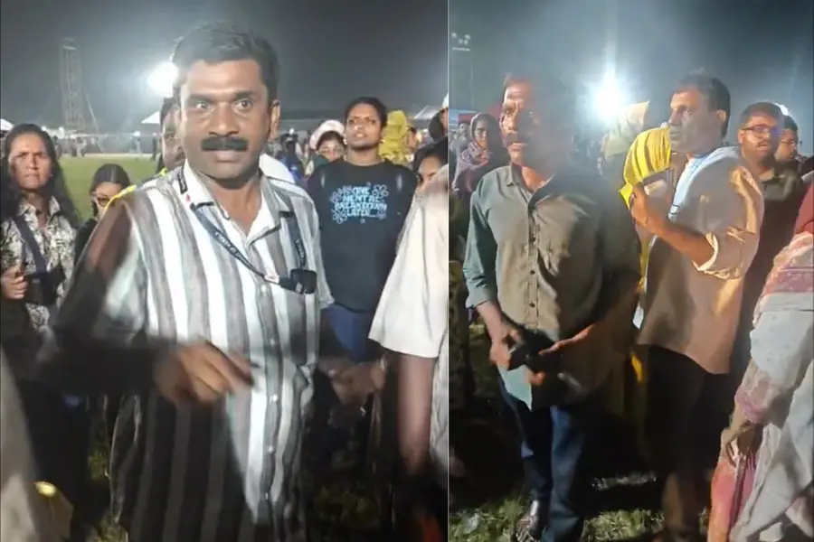 സംസ്ഥാന സ്‌കൂൾ കായികമേളയിൽ മെഡൽ വിതരണ ചടങ്ങിൽ തർക്കം | Video