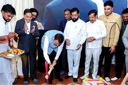നവി മുംബൈയിൽ ഇന്ത്യ ജൂവലറി പാർക്കിന് തറക്കല്ലിട്ടു