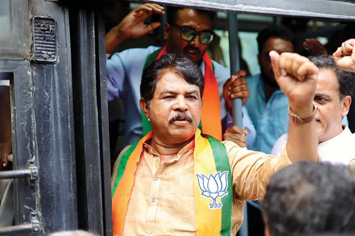 മോദിക്കെതിരായ ഖാർഗെയുടെ പരാമർശം; വൻ പ്രതിഷേധമുയർത്തി ബി.ജെ.പി.