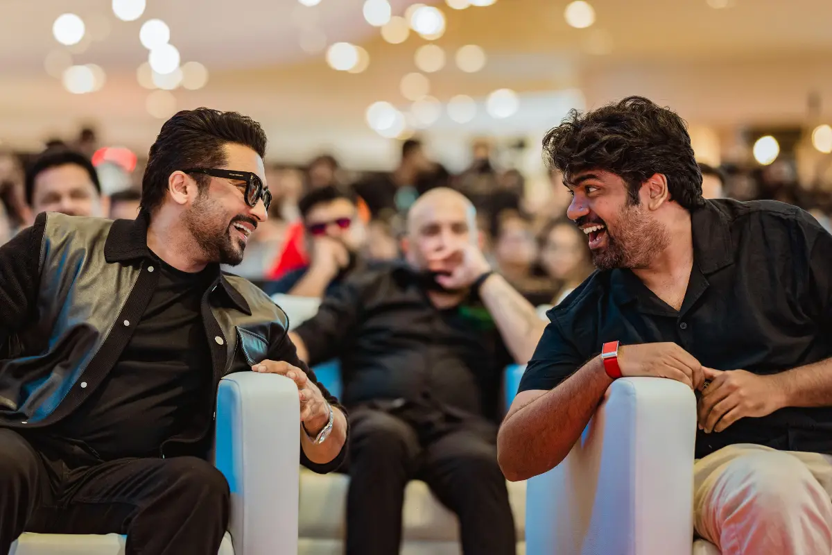 Suriya says Jithu Madhavan's narration for 'Scene' made him laugh within five minutes. Photo | X