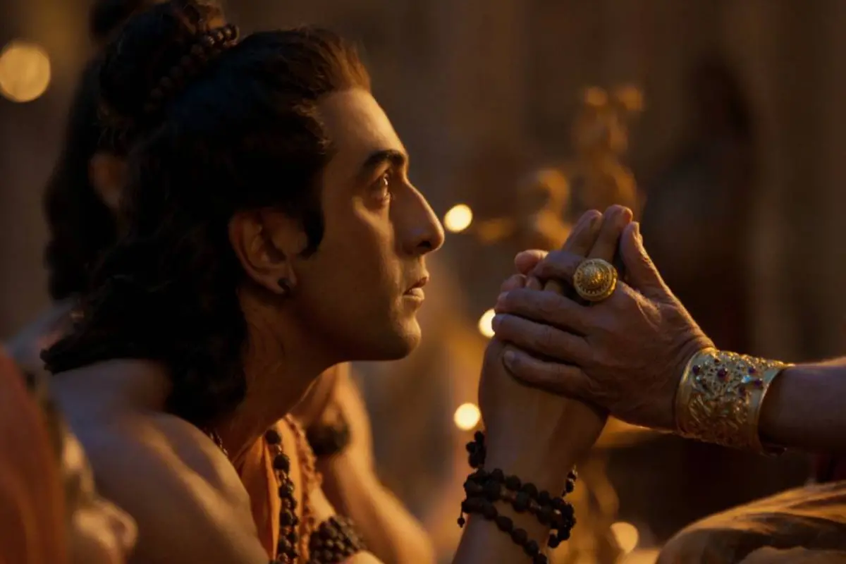 Ranbir Kapoor as Lord Rama in Nitesh Tiwari's 'Ramayana'. Photos | X