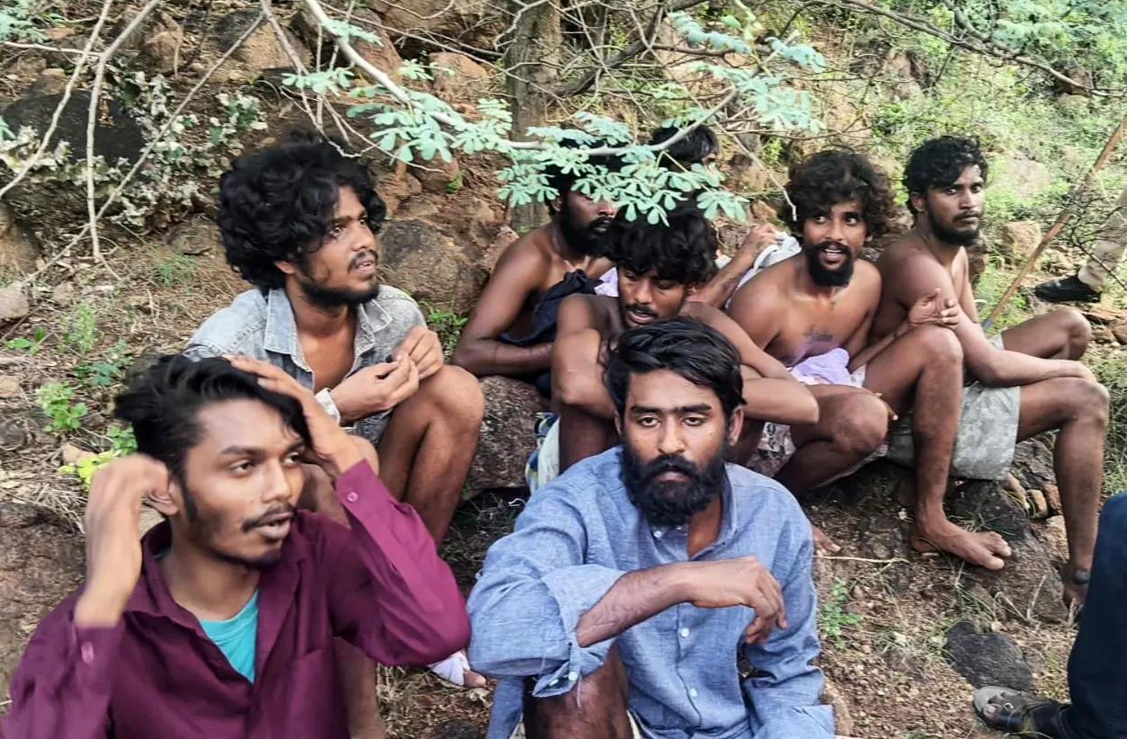 തേനി ജയിലില്നിന്ന് ചാടിപ്പോയവരെ കണ്ടെത്തിയപ്പോള്