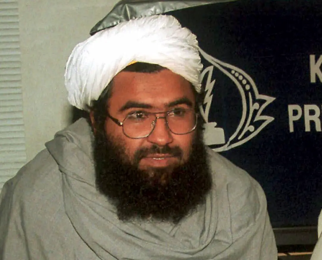 Pakistan-based militant leader Masood Azhar, speaks at the Karachi press club, in Pakistan.| File Image: PTI